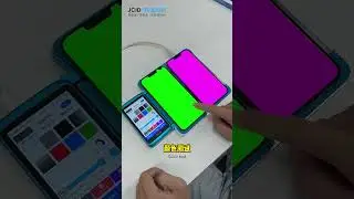 Test 2 iPhone Screens at Once! JCID V15PM 2-IN-1 Screen Tester | Fast & Accurate Display Check #jcid