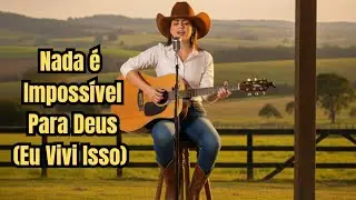 Nada é Impossível Para Deus (Eu Vivi Isso) Louvor que toca a alma. modão