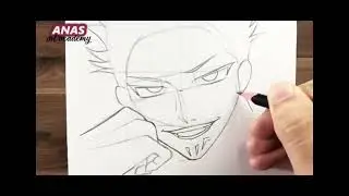how to draw sukuna|  step by step easy  draw