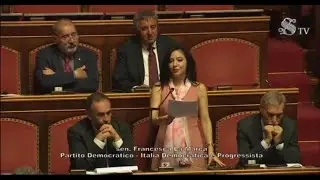 La Senatrice La Marca (PD) Intervento su Accordo patenti Italia stati esteri. 07-10-2025