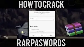 How To Crack A Password Protected RAR File