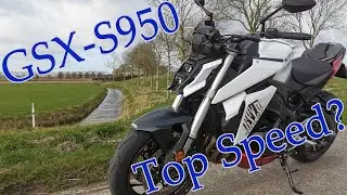 Suzuki GSX-S950 | Topspeed with headwind | 2022