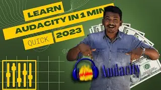 Learn Audacity In JUST 1 min | Audio Editing | Audacity | How to remove Noise in audacity