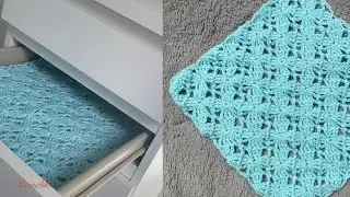 Crochet Drawer Mat