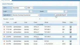 ObserveIT Reports Demo - 640X480
