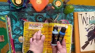 Book of Shadows Art Supplies ~ Art Materials for your Grimoire ~ Art Journalling