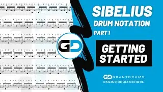 Writing Drums in Sibelius: The Ultimate Guide. Part 1