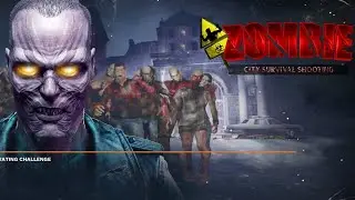 Zombie City Survival Shooting Game play 1 episode