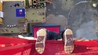 Would you jump from 52 meters hanging from your toes? Cracks Flux Pavilion Bagjump Extreme