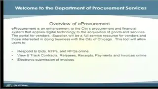 Introduction to eProcurement