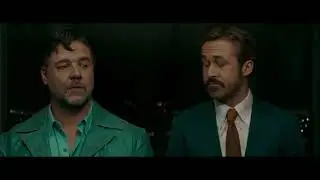 The Nice Guys the elevator scene