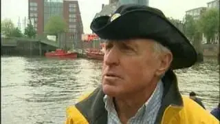 Tompkins in Hamburg on Board WANDER BIRD