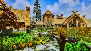 I Am Building a Rohan Inspired Village on Valguero in ARK: Survival Ascended!