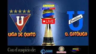 🛑 EN VIVO- PARTIDO LIGA DE QUITO VS UNIVERSIDAD CAT&Oacute;LICA | FINAL | COPA ECUADOR 2025 | Formato AUDIO