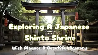 Immersed in Silence: Visiting a Japanese Shinto Shrine in Japan 🌸⛩️