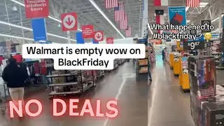 Walmart Was EMPTY on Black Friday 2025 | Here's Why