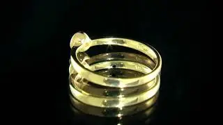 0.07 Bezel Set Diamond Solitaire Engagement Ring DR023