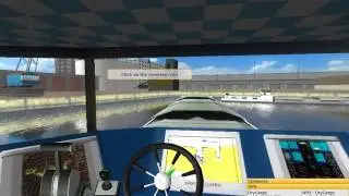 Ship Simulator- Docking in  a Confined Space