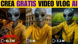 Ho Scoperto Come Creare Video VLOG Con l'AI GRATIS -  (L' Unica Guida Che Ti Serve )
