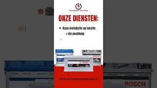 Promo AccuService Den Haag - Uw Accuspecialist, Altijd en Overal! Accumontage, Accuverkoop, Pechhulp