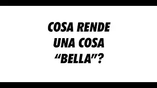 cosa rende una cosa 