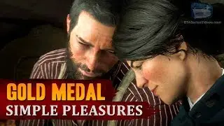 Red Dead Redemption 2 - Mission #88 - Simple Pleasures [Gold Medal]