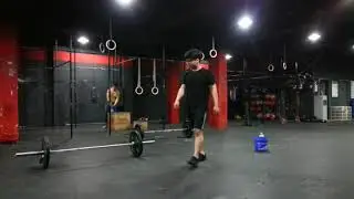 CrossFit ILC Training Log - Clean & Jerk / Bar-facing burpee / Toes to bar