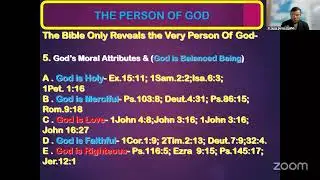 Bible Doctrines, Part 53 I Pst. Suraj Darjee
