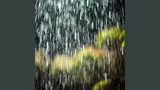 Dawn Rainfall over Rooftops