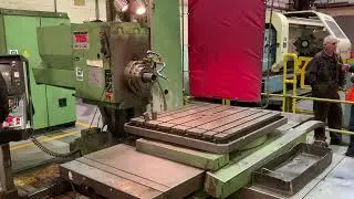 TOS Varnsdorf WH10 Boring Machine