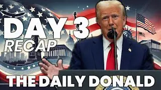 🇺🇸  The Daily Donald 🦅 Day 3 Summary: The Death Penalty, Troops Deployed & a $500 Billion AI fund 🇺🇸