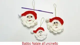 Babbo Natale all'uncinetto