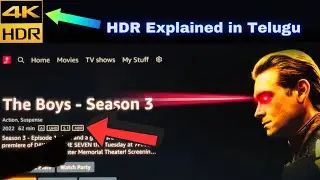 HDR (High Dynamic Range) in TVs Explained || in Telugu