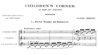 Claude Debussy - Children's Corner (orch. A. Caplet) [with score]