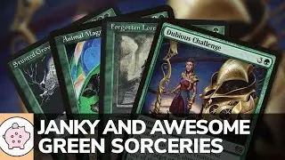 Janky and Awesome Green Sorceries | EDH | Underrated | Magic the Gathering | Commander