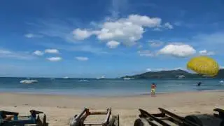 Patong Beach in Phuket, Thailand Time Lapse 29NOV16