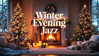 Indulge in Ultimate Winter Relaxation: Cozy Jazz by the Fire! 🎶🔥