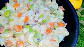 White sauce pasta without Cheese