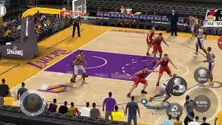 Game NBA 2k20 on Xiaomi Redmi Note 8 pro