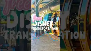 Free Disney transportation!🚠 #disney #disneyworld #disneytransportation #disneytips #wdw #themepark