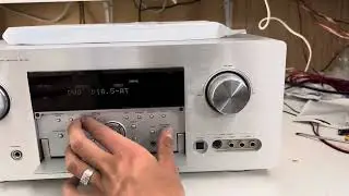 How To Factory Reset Marantz SR7500 AV Surround Receiver