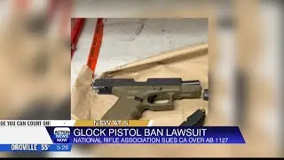 National Rifle Association files lawsuit against California Governor Gavin Newsom over ban on GLOCK