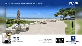 Seasonal Beachfront Rental in LBTS! 1500 S Ocean Blvd #402, Lauderdale by the Sea, FL 33062