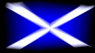 Scottish Saltire Flag Of Scotland Animation 1080p HD