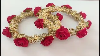 How to make Gota Bangles | DIY Gota Bangles | Handmade Jewellery