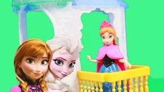 Disney Frozen ANNA Flip N Switch Castle Mattel w CINDERELLA