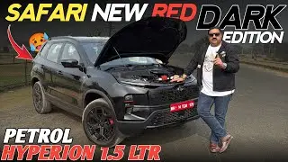 Safari New Red Dark Edition 2026 | XUV700 Petrol Se Takkar Le Paegi? #safari #tatasafari #xuv700
