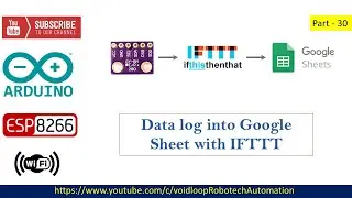 30 Data store in  google sheet of BMP280 with ESP8266