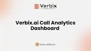 Verbix.ai Call Analytics Dashboard | Real-Time Insights for CX or Contact Centers
