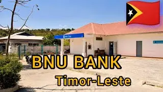 )Going to BNU Bank Timor-Leste 🇹🇱 | How Banking Works in Baucau 